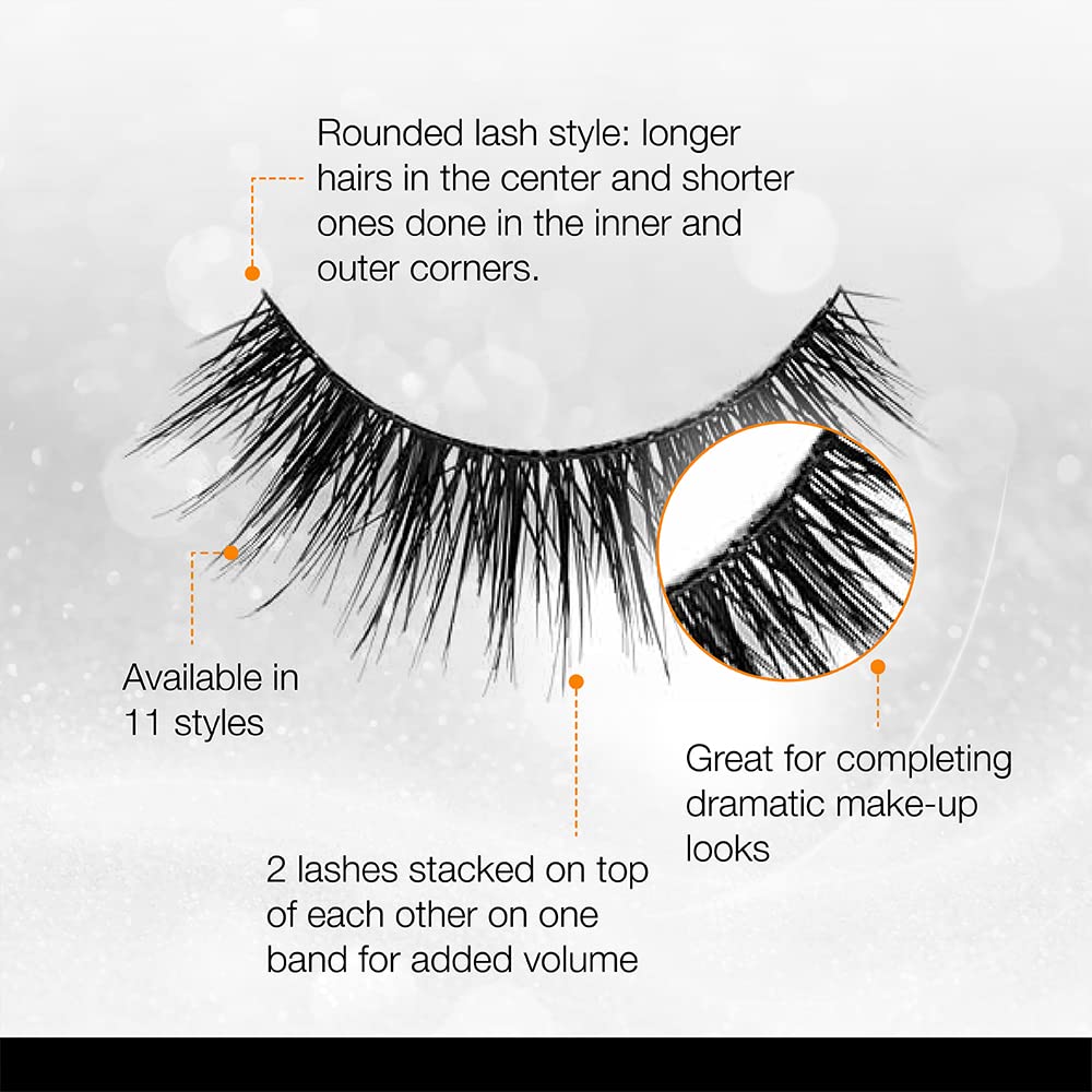 Ardell Double Up Pack Lashes - 207, Black - Image 4
