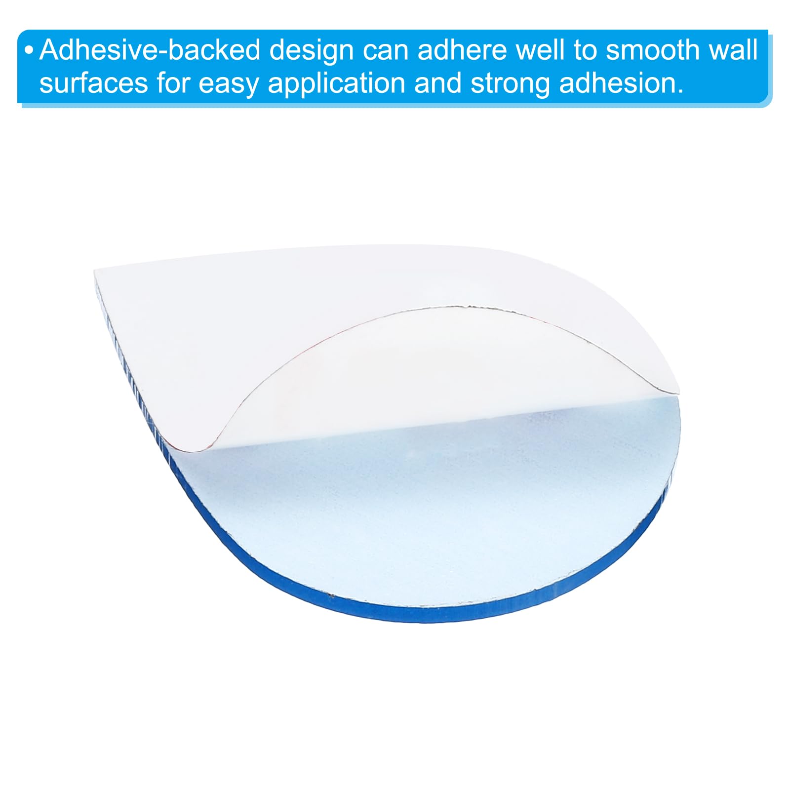 PATIKIL Self Stick C/H Water Label, 3 works/6 Pack Acrylic Drop Shape Hot/Cold Sticker Signs for Faucets Sinks Red/Blue - Image 4