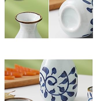 Amazon.co.jp: 徳利 とっくり 酒器セット ぐい呑み おちょこ