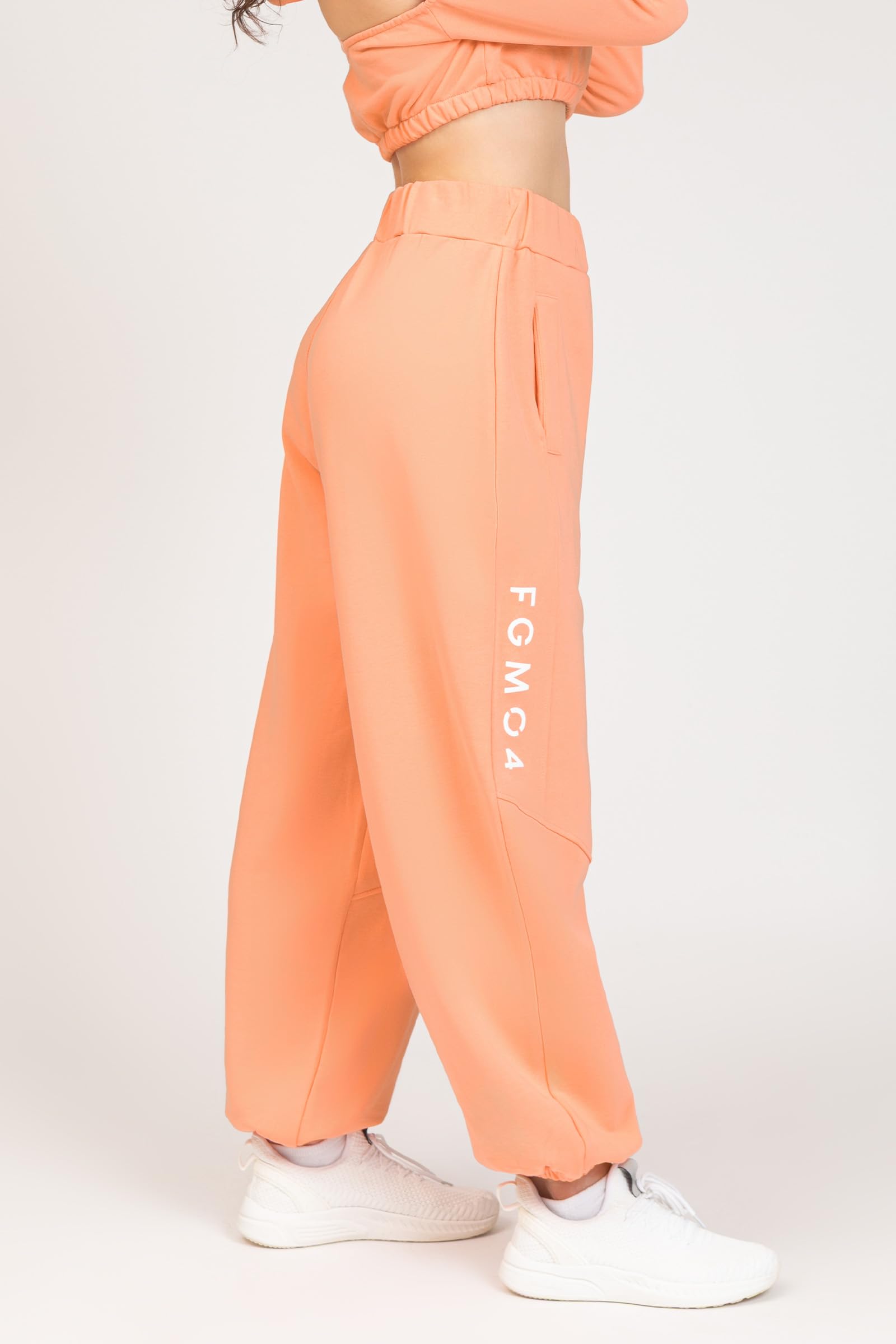 FGM04 Pantalone Jogger Oversize Jasmine Donna