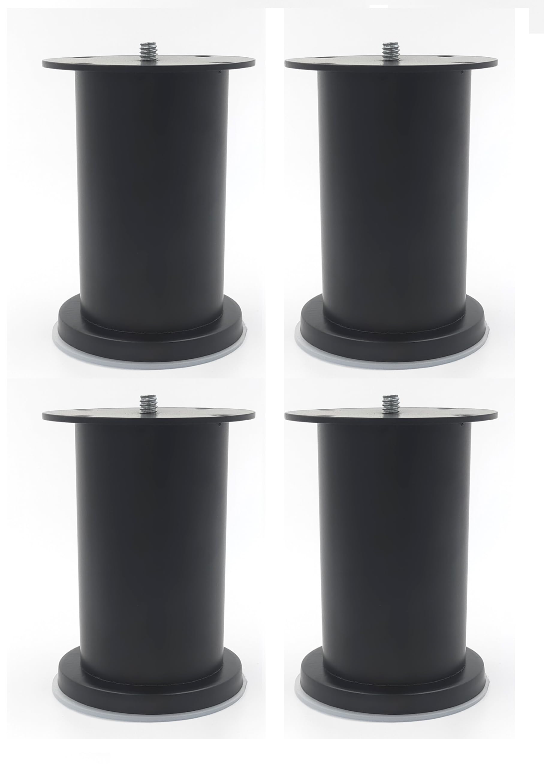 VMD, 3" Black Modern Style Furniture S.S Table & Sofa Legs Perfect for Coffee Table, Dining Table, Designer Desk, Nightstand, 55mm Diameter (Pack of 4) (B0CQP6PZZH) Amazon Price History, Amazon Price Tracker