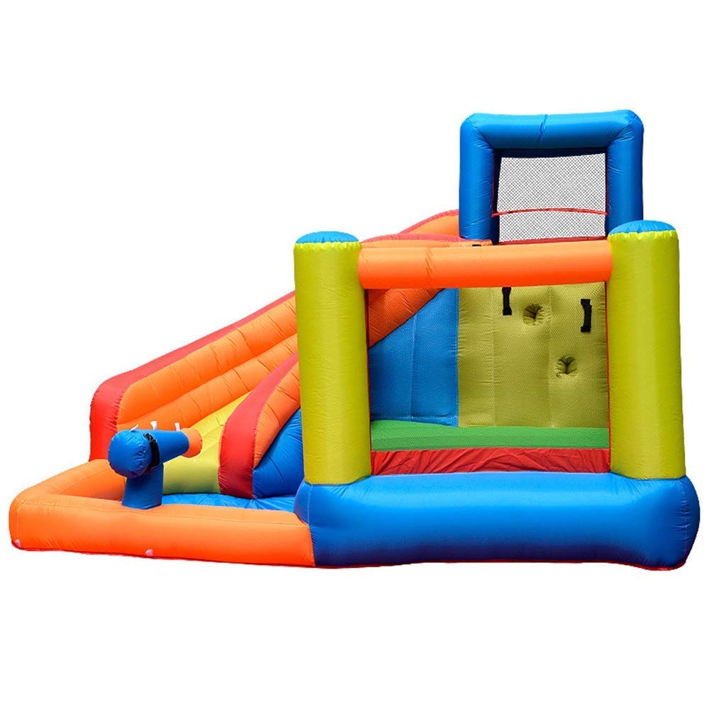 Castello gonfiabile, Scivolo gonfiabile for letto da salto con trampolino in PVC