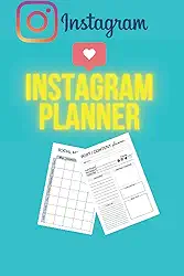 instagram post planner: instagram post planner & Plan & Organise Social Media content Business Planner Paper (any year) 108 pages 6 * 9 | black