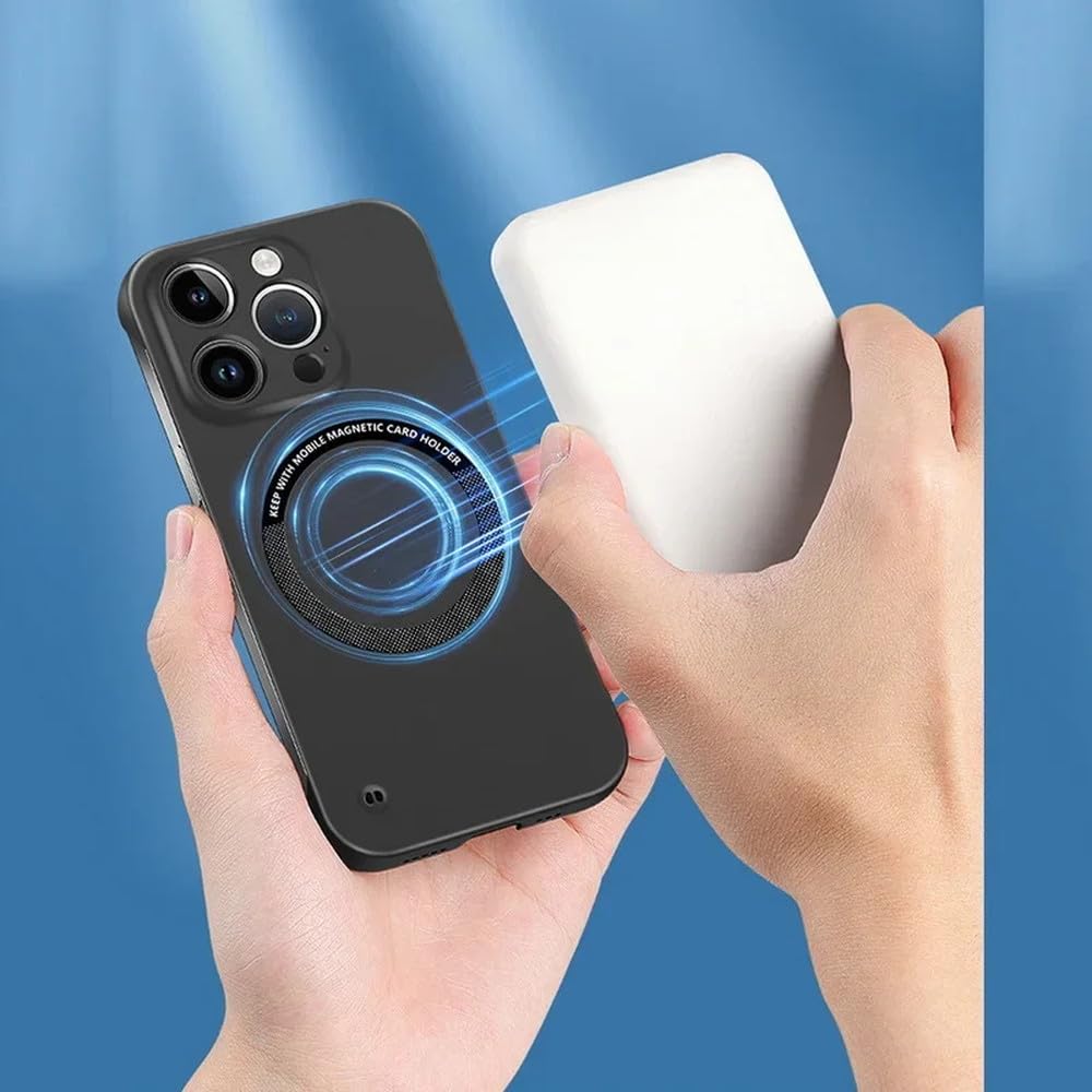Ultracienkie twarde PC Magnetyczne etui na telefon bez ramki do iPhone'a 16 Plus Pro Max 16Pro Matowy kolor Jednolity, Jasnozielony, Do iPhone'a 16