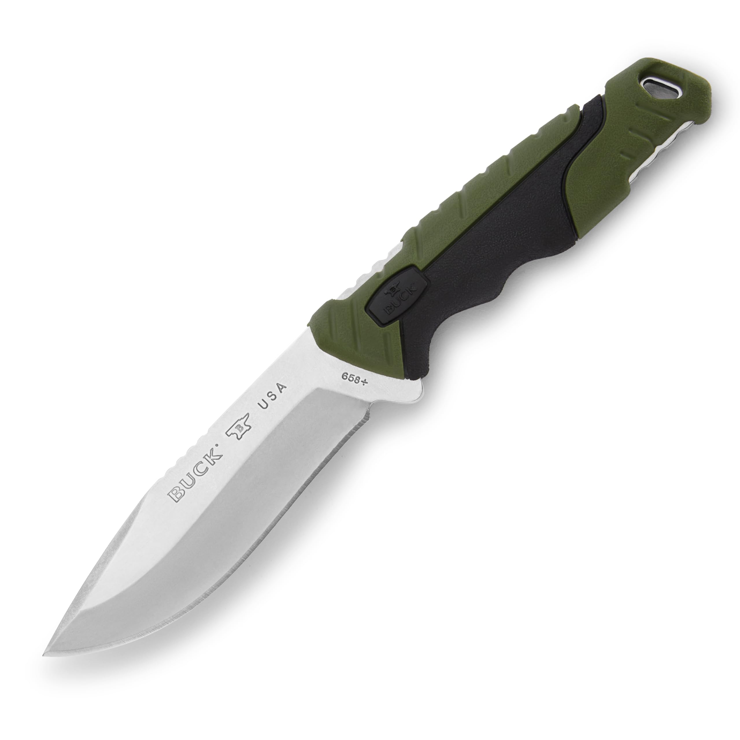 Buck Knives 658 Pursuit Small Fixed Blade Hunting Knife, 3-3/4" 420HC Steel Blade