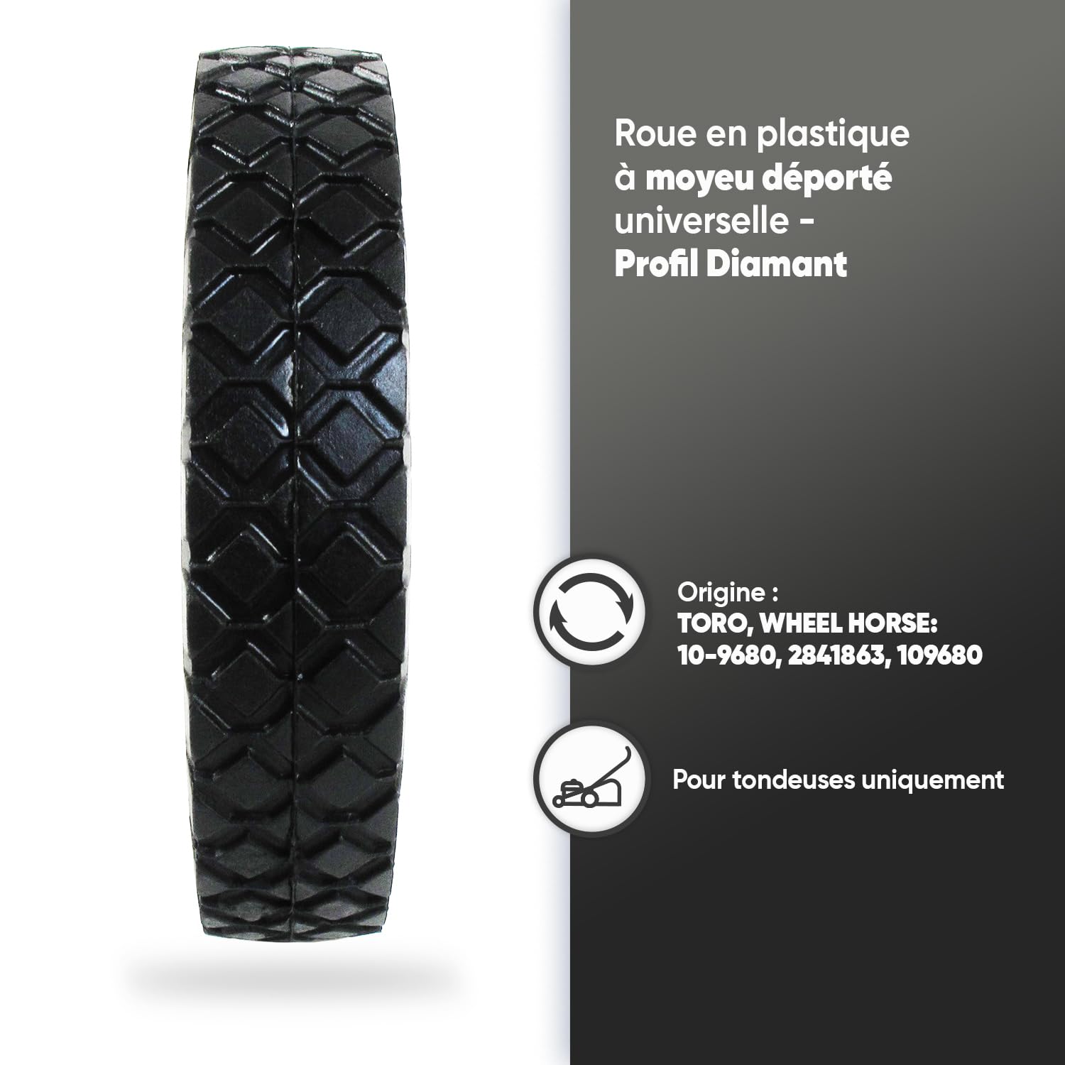 Greenstar 27910 Ruote girevoli Plastica