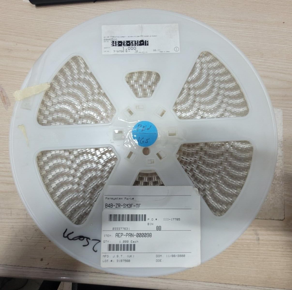 (10 PCS) B4B-ZR-SM3F-TF JST