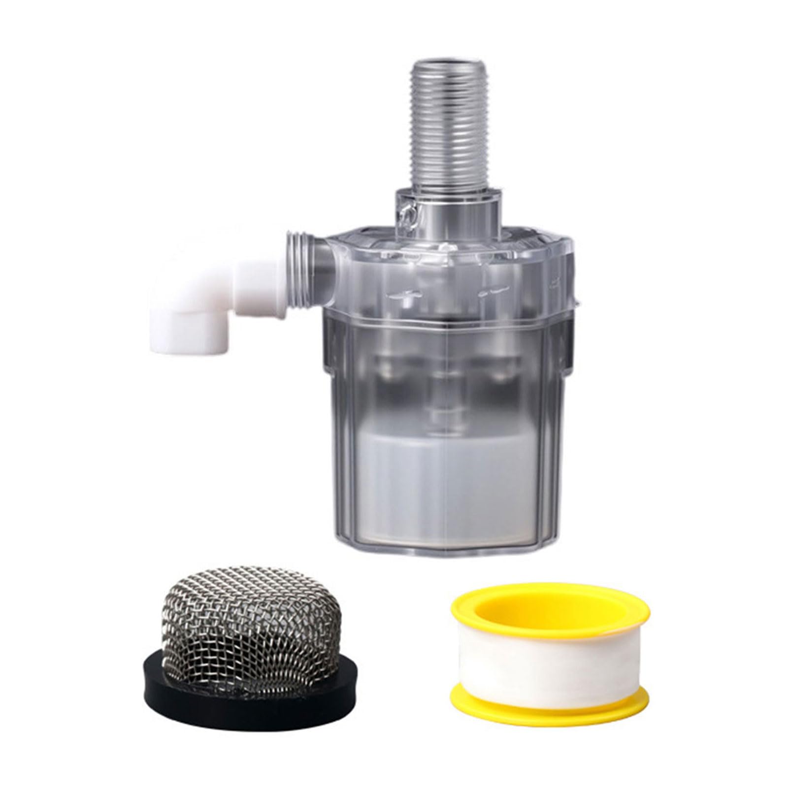Rgybao 4 Minutes To Put Wat Water Levels Control Float Valves, Clear Float Levels Controller With Auto Shut-Off Valves For Secure Liquid Tanks Clear Ball Water