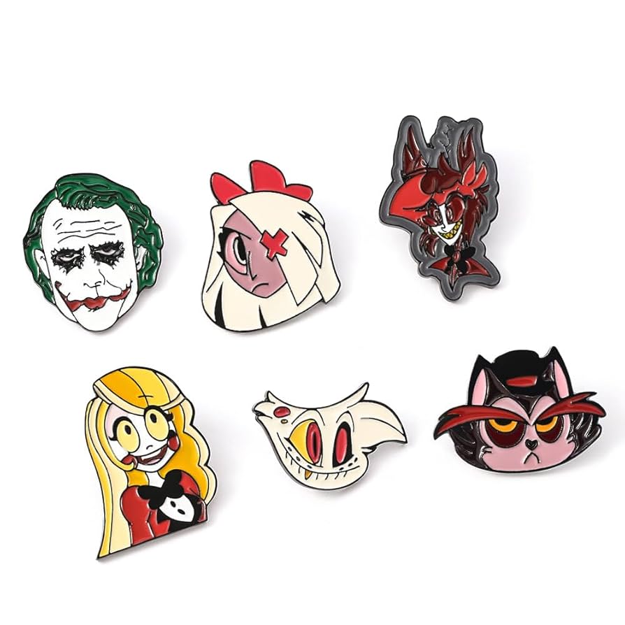 Amazon.co.jp: ハズビンホテル ピンバッジ アラスター