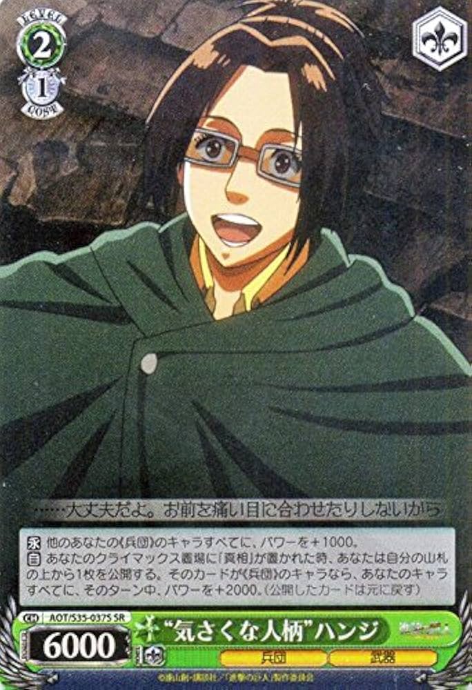 Amazon.co.jp: ヴァイスシュヴァルツ “気さくな人柄”ハンジ