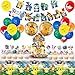 Decoracion Cumpleaños Poke - mon,Globo Poke - mon,Cumpleaños Poke - mon Decoracion con Pancarta Feliz Cumpleaños,Mantel Poke - mon Cumpleaños,Globos Cumpleaños Niño,Decoracion Cumpleaños Niña