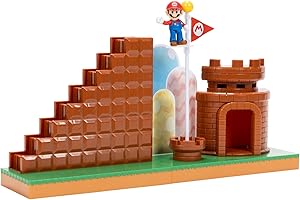 Jakks Pacific Super Mario 2.5" Action Figures Course Complete Playset