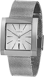 Relógio Lince Feminino Ref: Lqm4654l B1sx Retangular Prateado