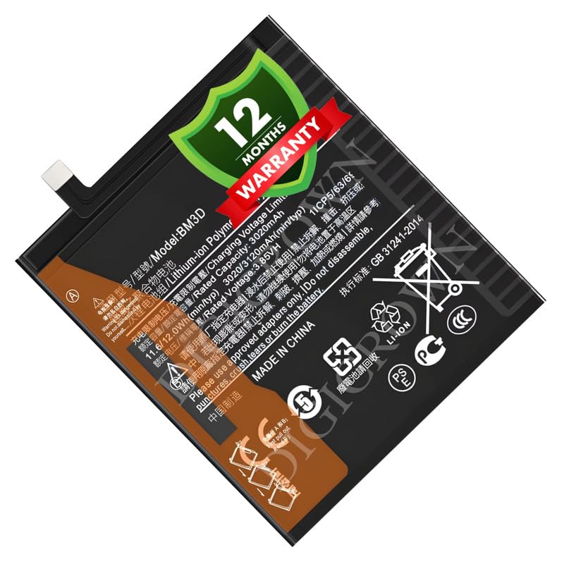 Image of Original BM3D Battery Compatible for Xiaomi Mi 8 SE - (3120mAh) - 1 Year Warranty DF7
