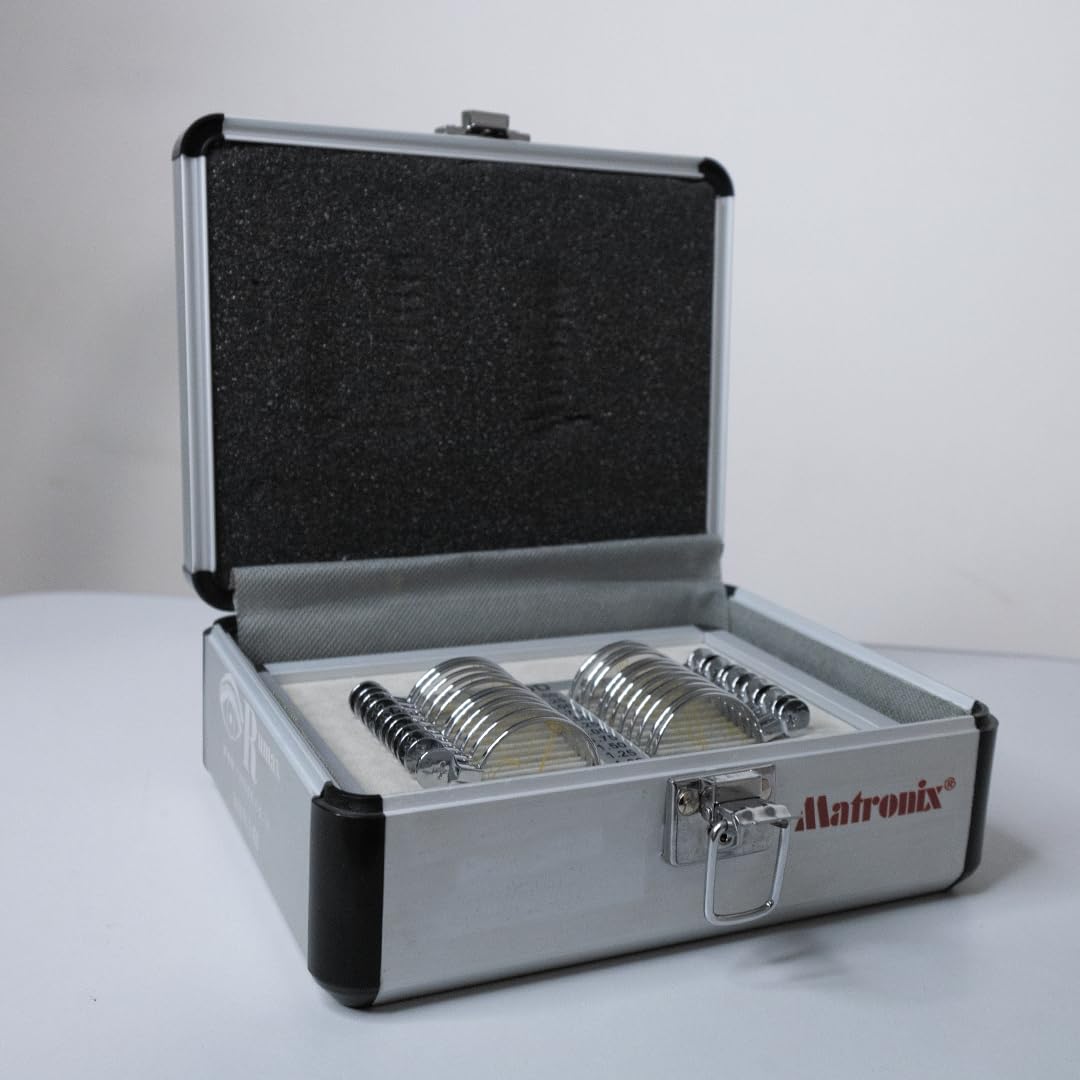 Matronix Trial Frame Set - Progressive Plano Lenses - Optometry Equipment for Accurate Vision Testing 1