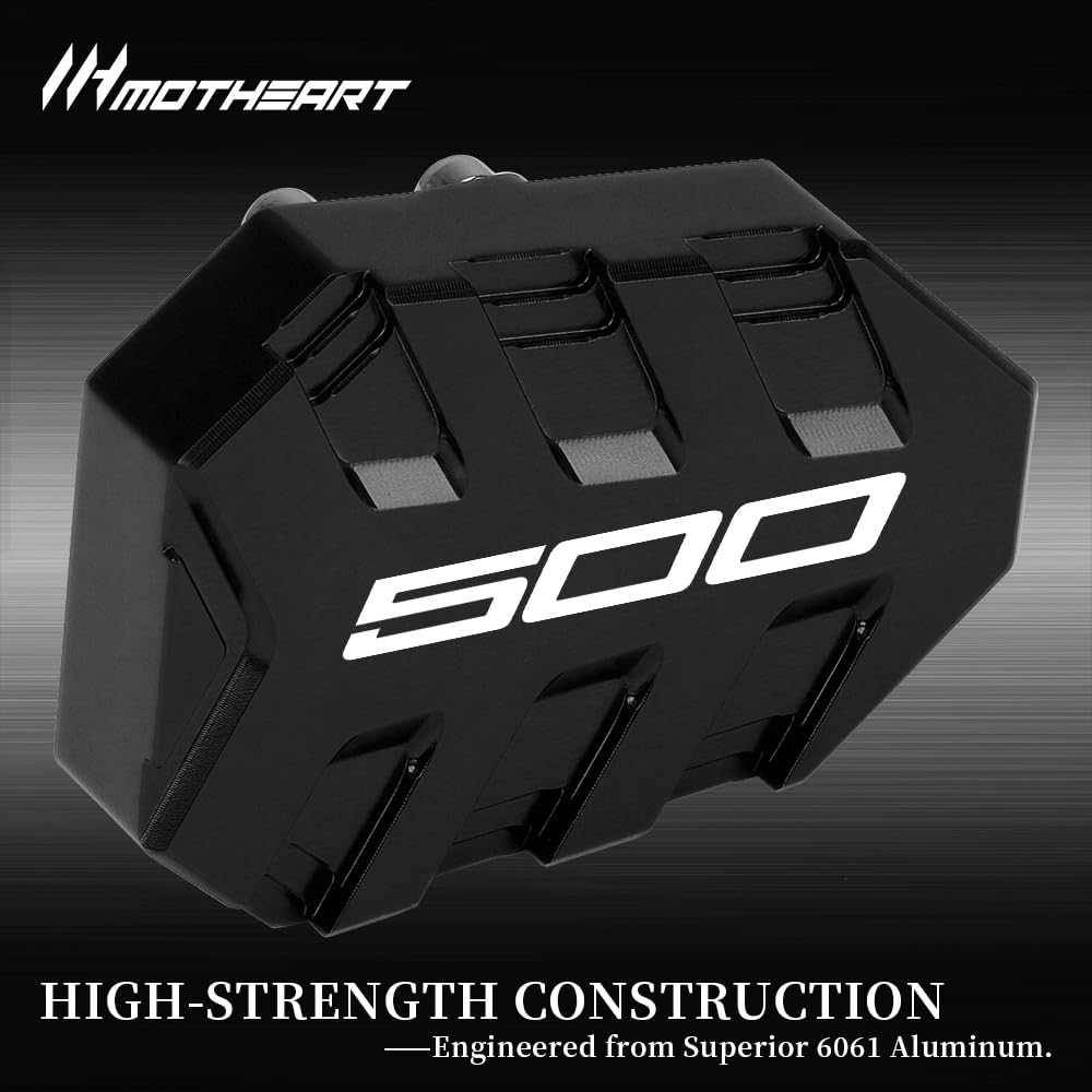 Kit d'extension de levier de frein de moto pour Ninja 500 2024 Ajustement ergonomique de pédale ninja 500 Accessoires (Noir)