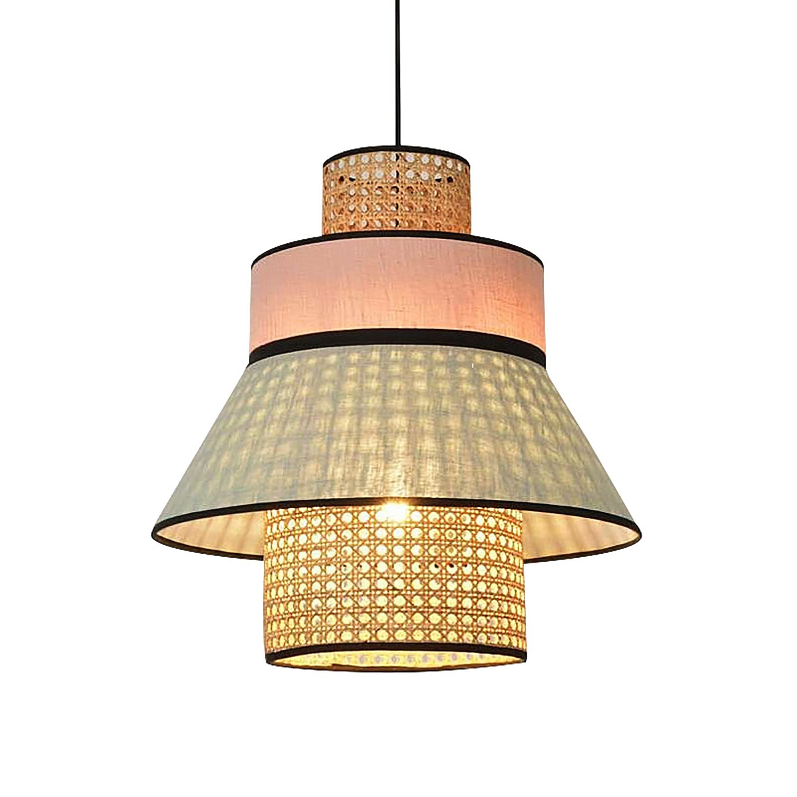 Lustre de lecture de chambre PLADIER avec suspension orientable bleu - 8