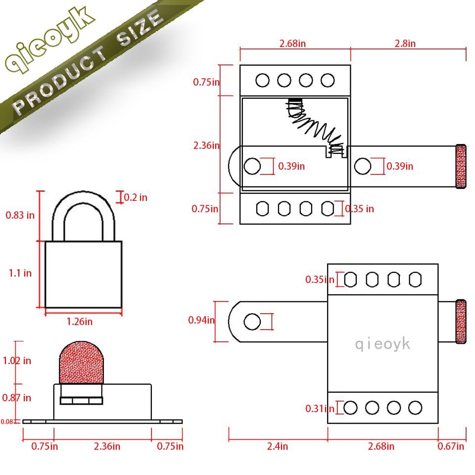Keyless Entry Door Lock with Handle