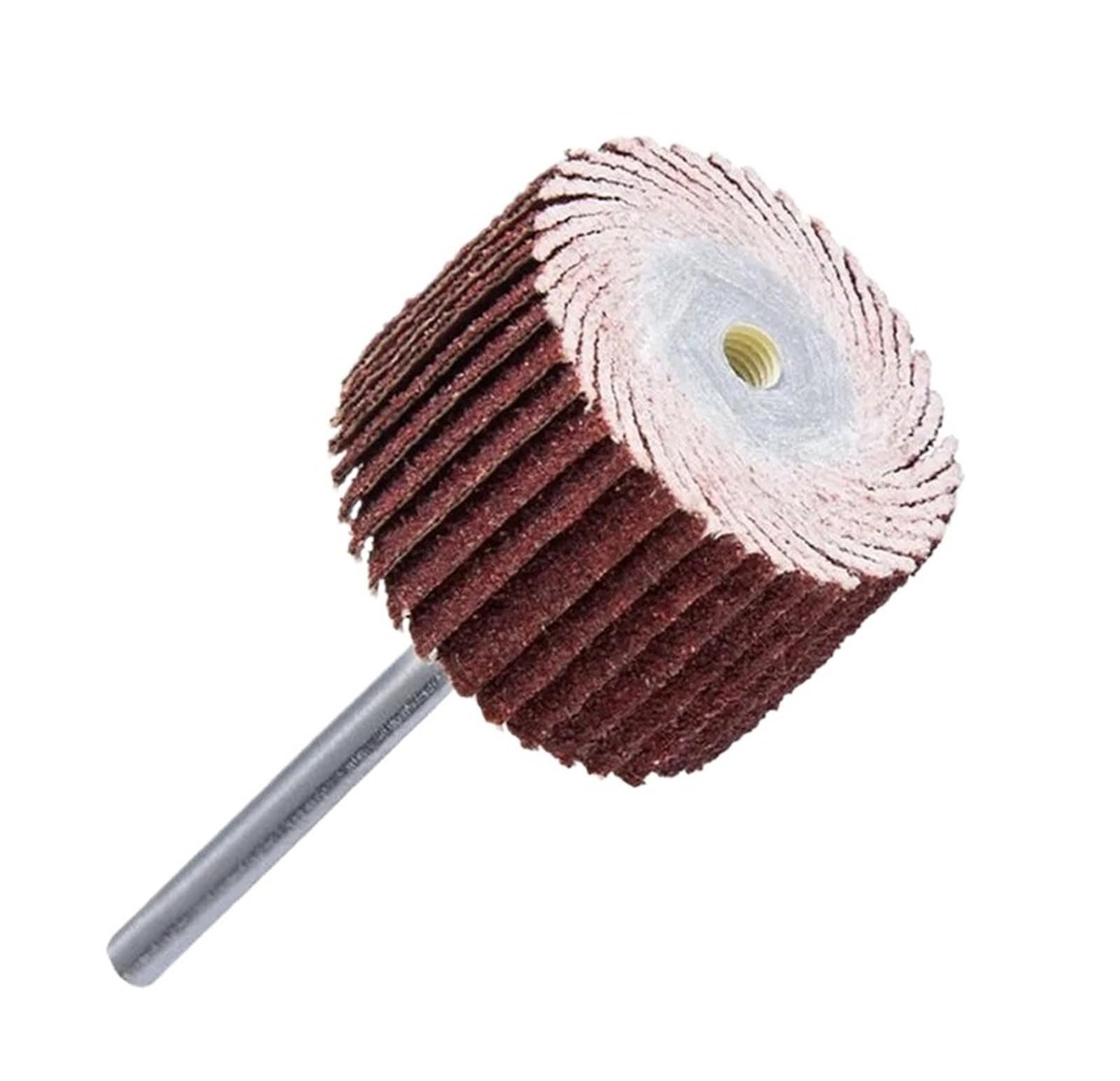 Tarcze szlifierskie, 11 szt. Tarcze ścierne z trzpieniem listkowym do szlifowania i polerowania Obróbka metali o ziarnistości 80-600(180grit)