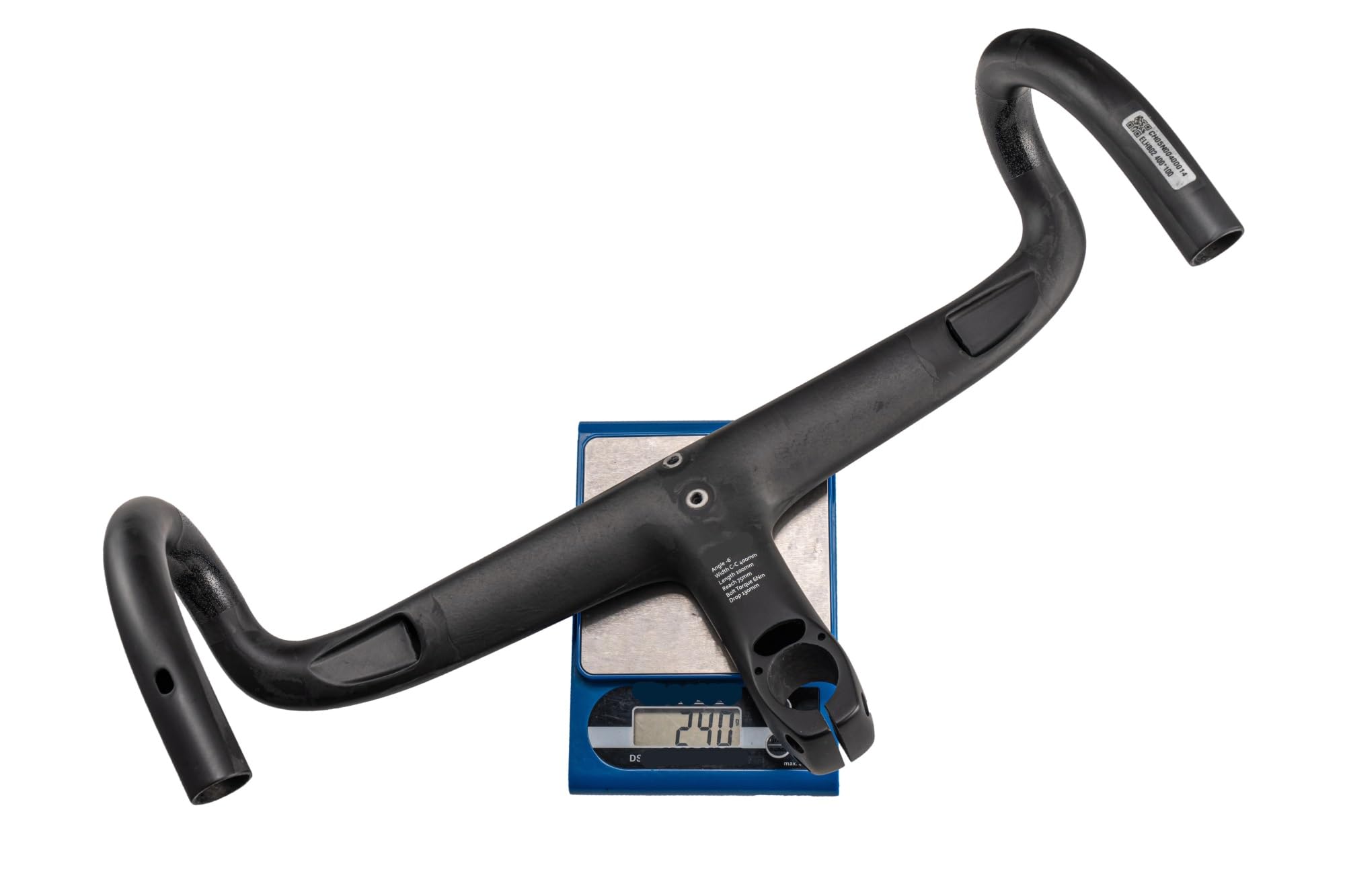 Attacco manubrio ultraleggero for bicicletta da strada T1100(120mm-400mm)