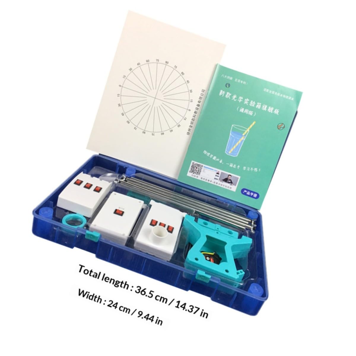 Optik Experimentierkasten 1 Satz aus Kunststoff für Kinder | Optik Experimentierkasten, Lernstarter Satz für Physische Licht Experimente, Praktisches Lehrmittel