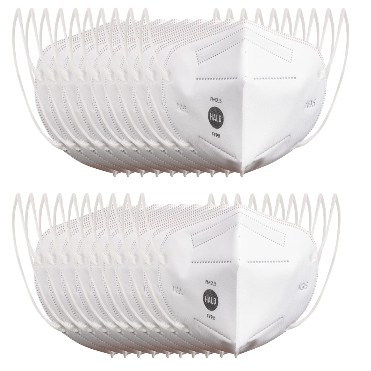 Halo 5 Layer Mask Without Breathing Valve (Pack of 20)