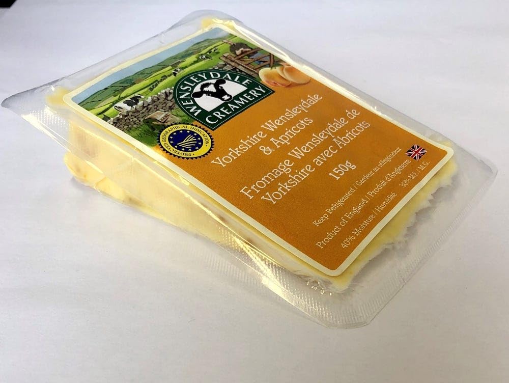 Wensleydale with Apricots, 5.3 oz, 6 Pack