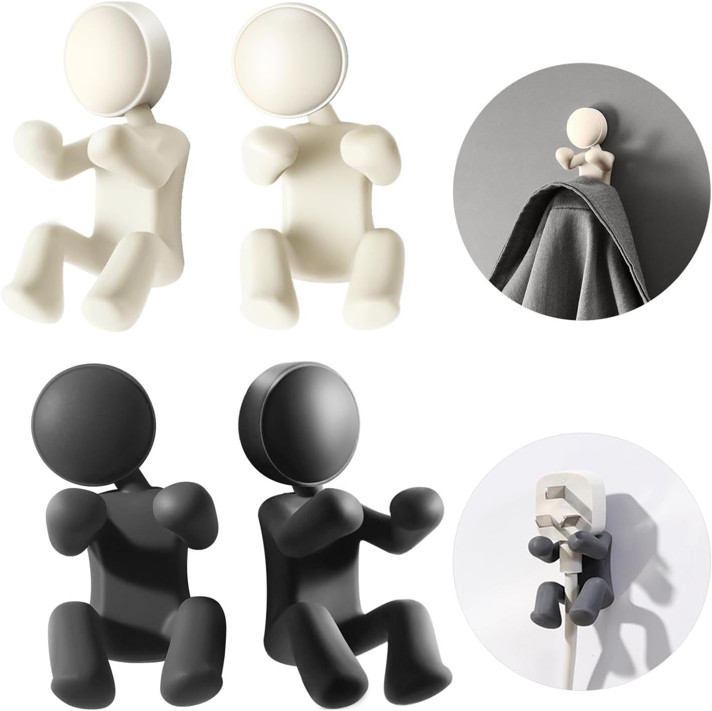 Amazon.com: Creative doll Silicone Hook,Razor hooks for shower ...