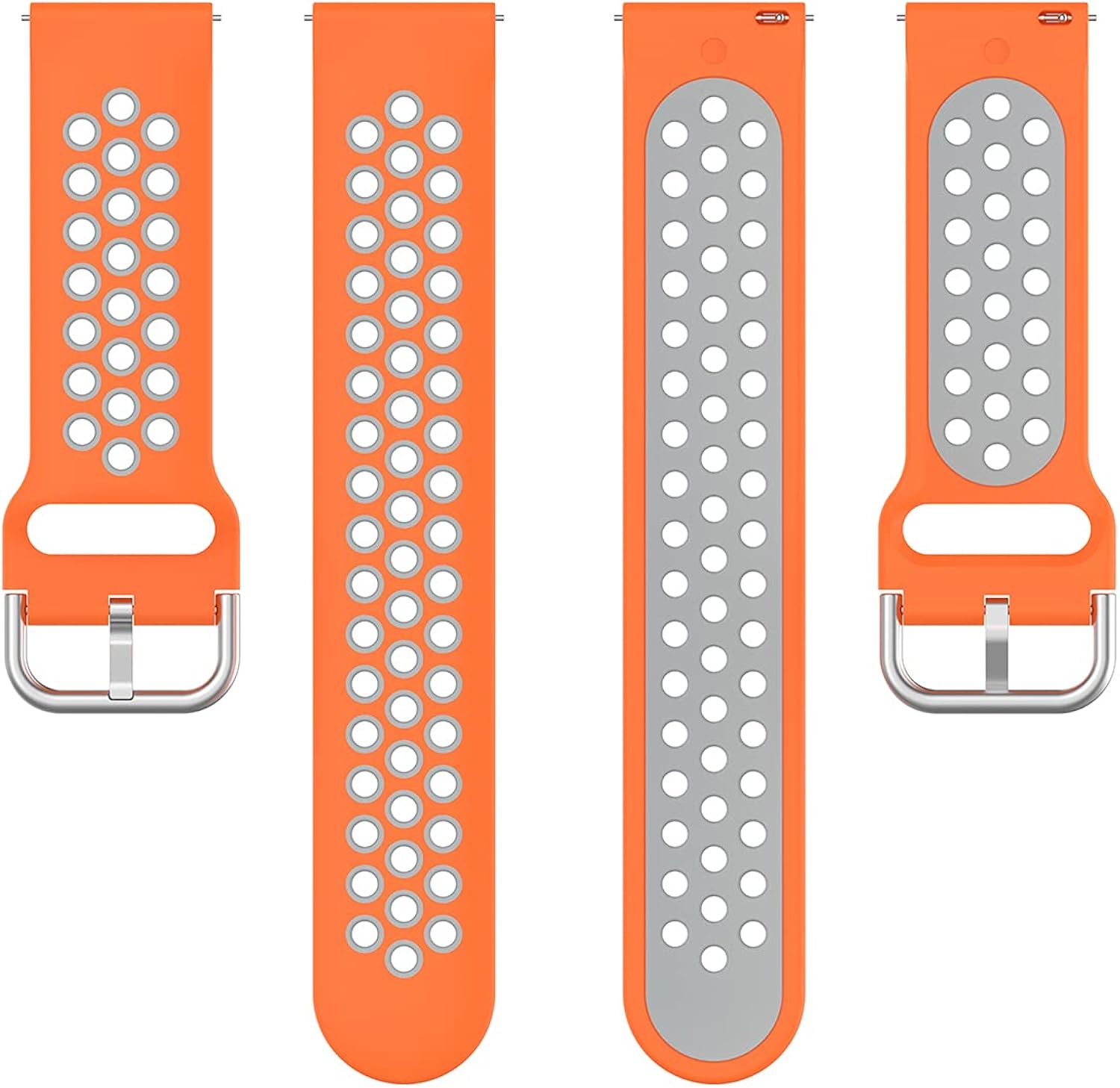 6Pack Bands Compatible with Letsfit IW1 EW1 Smart Watch