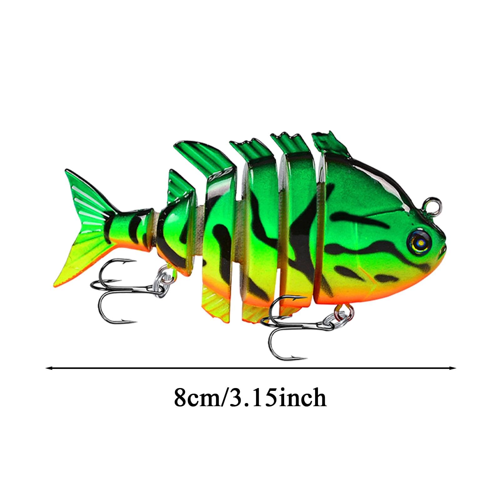 Swimbait Articulé, Leurre De Pêche Multi-articulé - Leurres De Natation Pour La Pêche - Swimbait Articulé, Leurres De Pêche Pour Eau Douce Et Eau Salée, Leurre De Pêche Au Bar à Coulage
