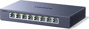 UGREEN 2.5Gb Switch, 8-Port Ethernet Switch, 8 x 2.5Gb Uplink Plug & Play