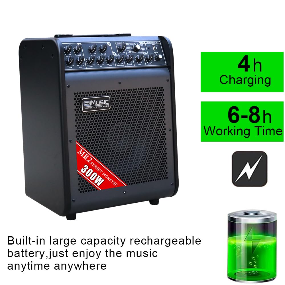 Amazon.com: COOLMUSIC MR2 Street Monster 6-Channel 300-Watt