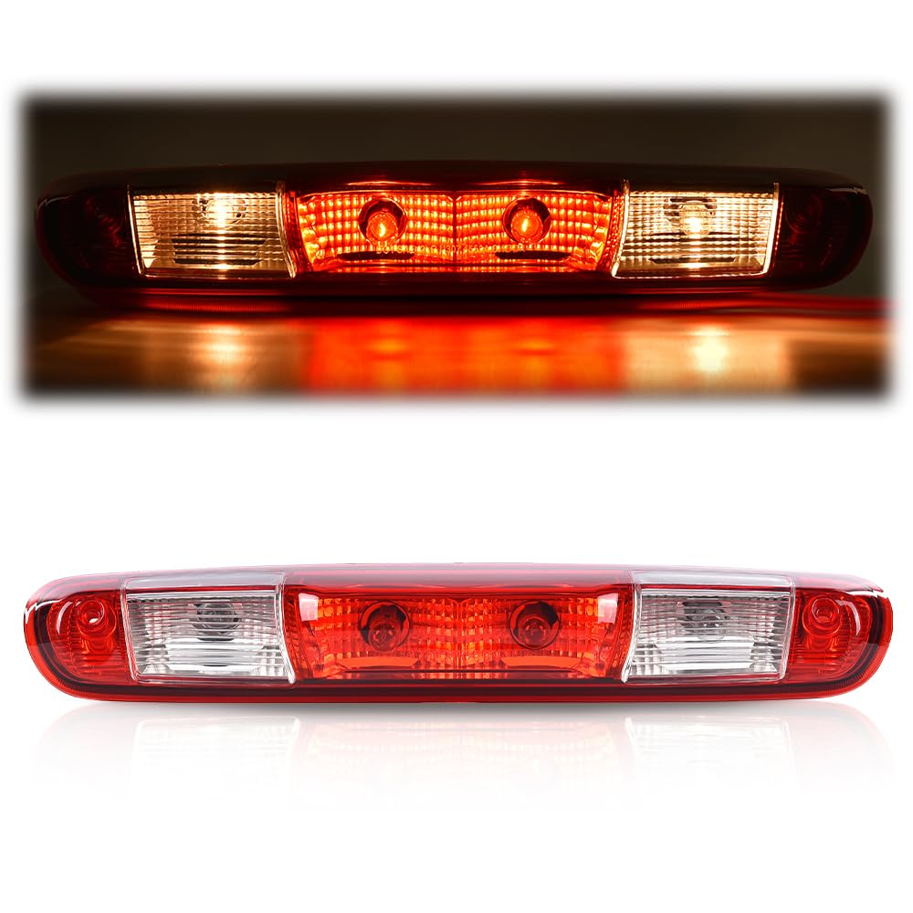 CNNELL High Mount 3rd Third Brake & Cargo Combination Light Lamp Compatible with Chevy Silverado GMC Sierra 1500 2008-2013/ Fit Chevy Silverado GMC Sierra 2500 HD 3500 HD 2008-2014 25890530 1 Pcs