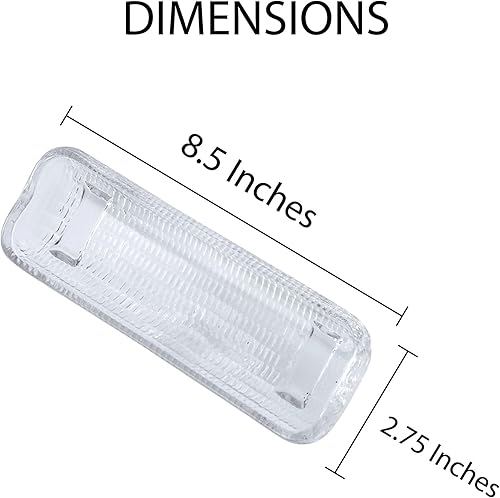 Miniatura 6 de HIC - Platos de maíz de vidrio 85 Transparente