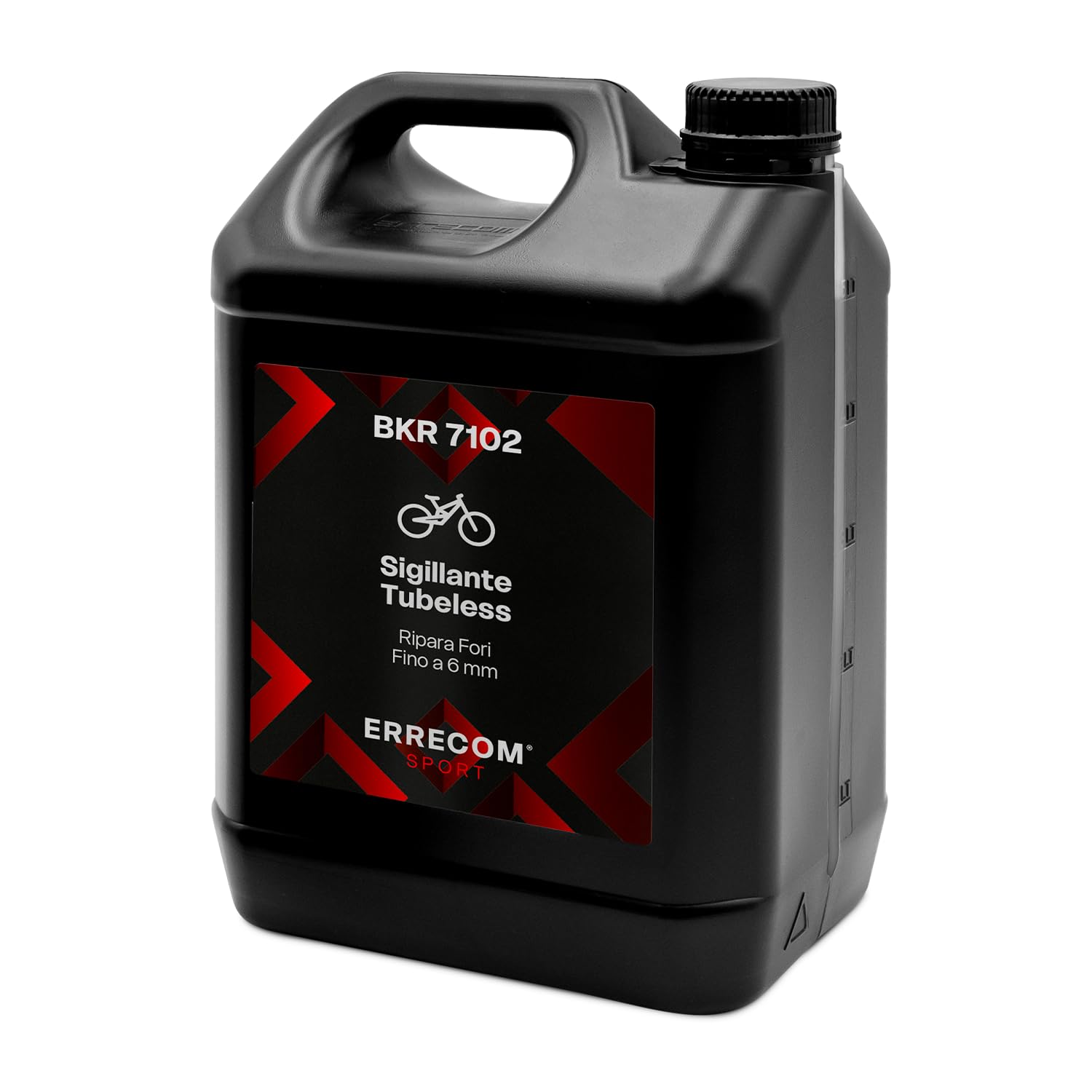1000 Miglia BKR 7102 Płyn Uszczelniający Tubeless do Opon, Ultralekka formuła z syntetycznego lateksu, Przedziurawienia max 6 mm, Usuwalny za pomocą wody, 5 L