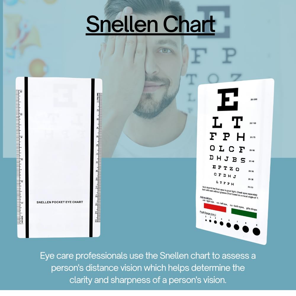 LED Pupil Eye Pen Light - Examination Pen For Nurses, Doctors, Opticians