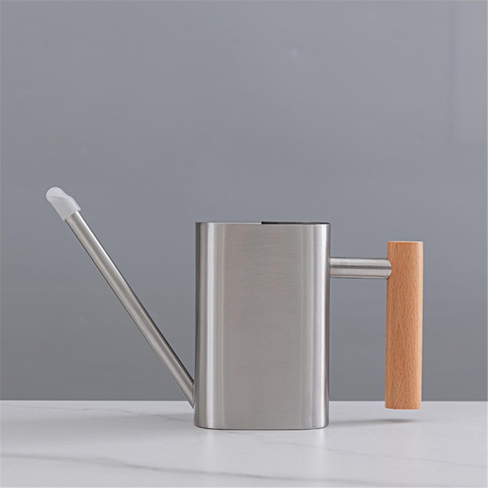 Générique Arrosoir pour d ' intérieur 500 / 800ml, avec poignée en Bois Confortable pour Une Utilisation Facile, arrosage des Fleurs et des d ' intérieur, Bec Long