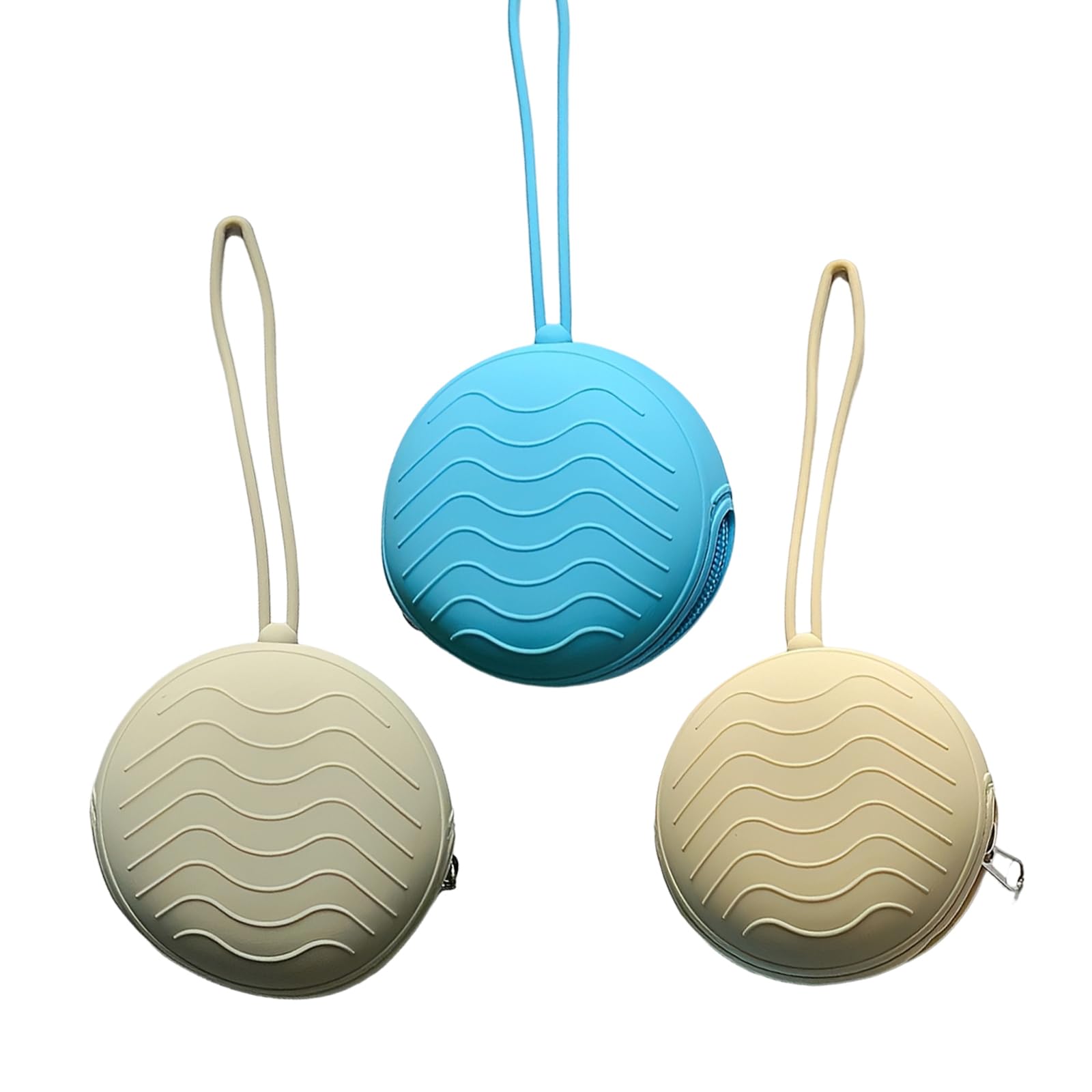 3-Pack Silicone Pacifier Holder and Dummy Case