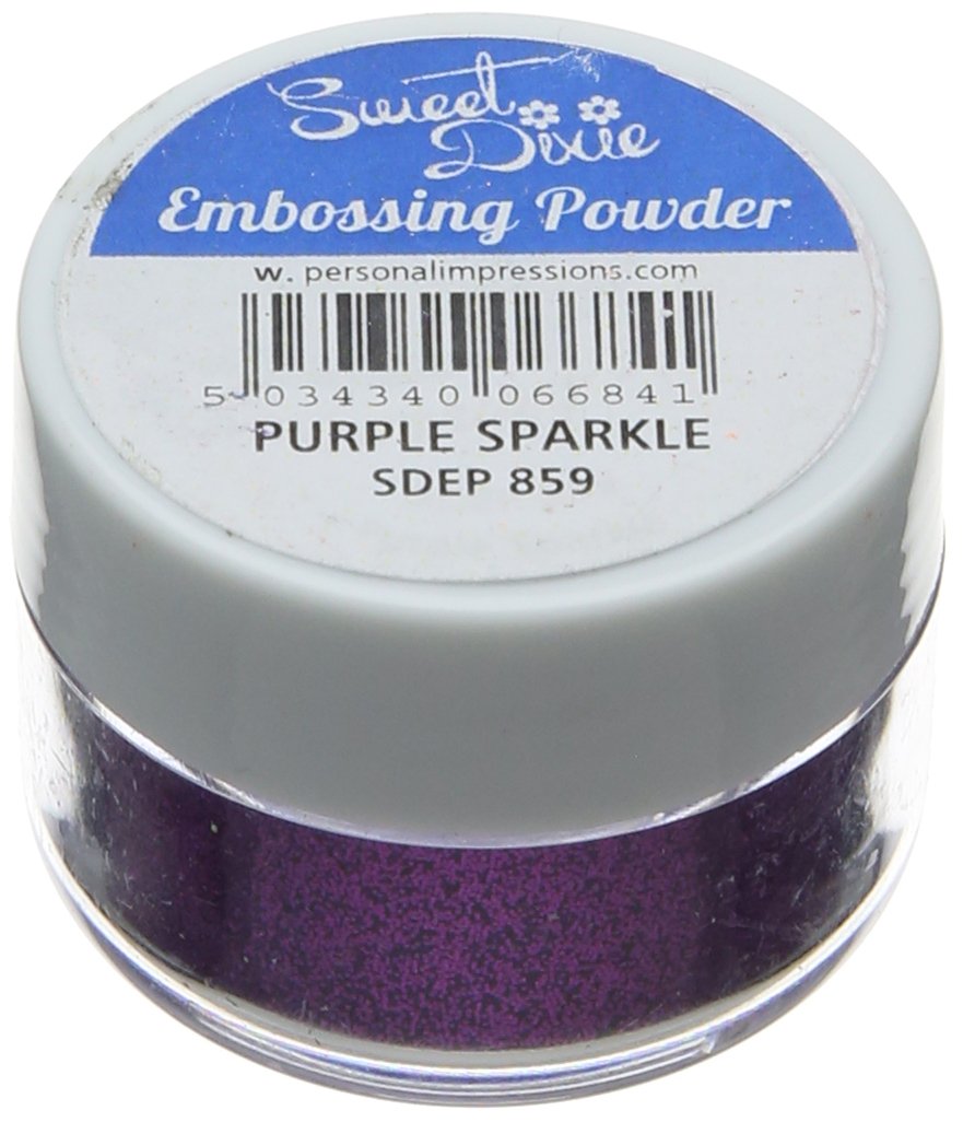 Sweet Dixie SDEP 859 Embossing Powder Purple Sparkle, Synthetic Material, 4 x 4 x 3 cm