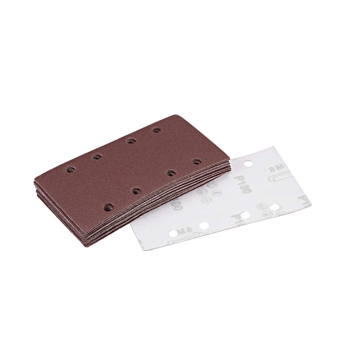 60 Grit Sanding Sheets - Hook & Loop Sandpaper Pads -5