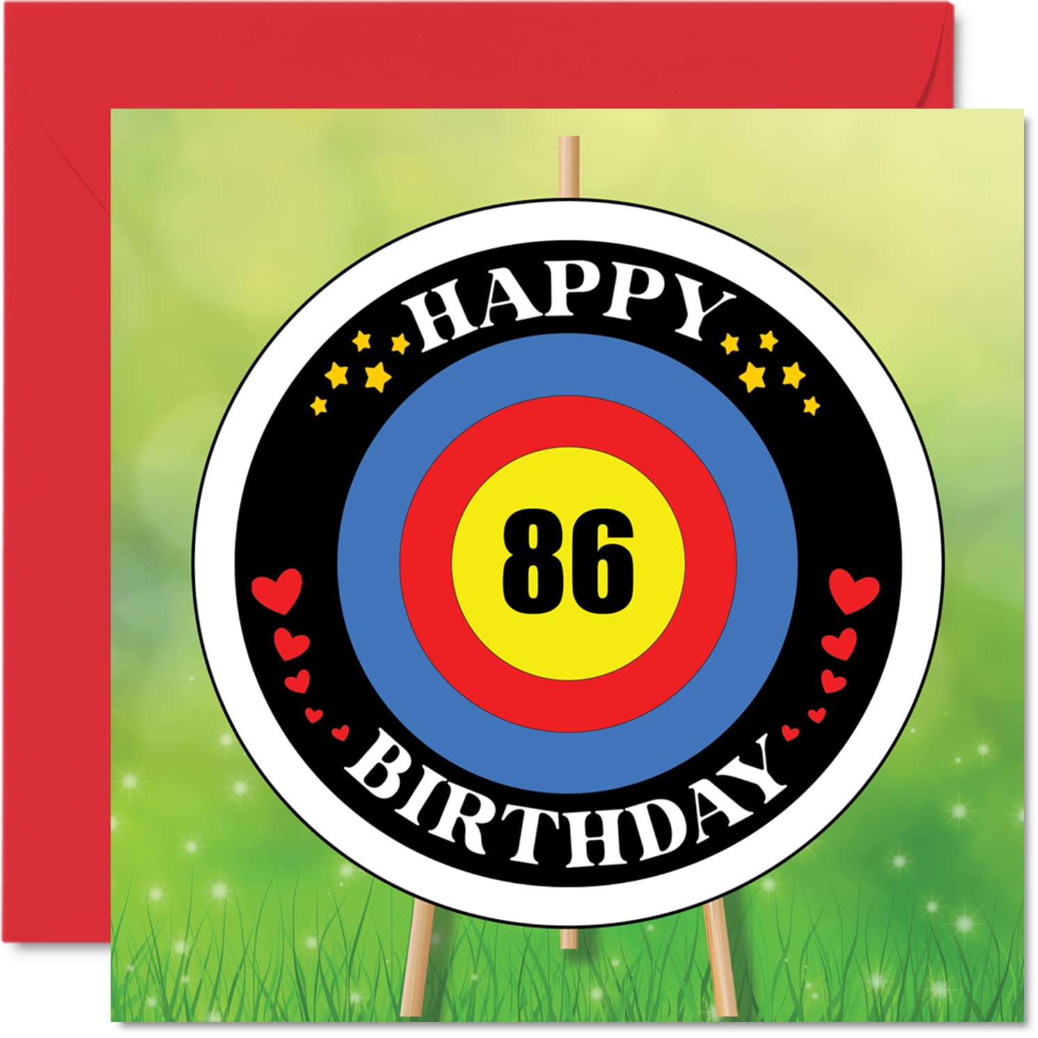 お誕生日カード Amazon | Stuff4 楽しい86歳の誕生日カード 男女 - 対象年齢