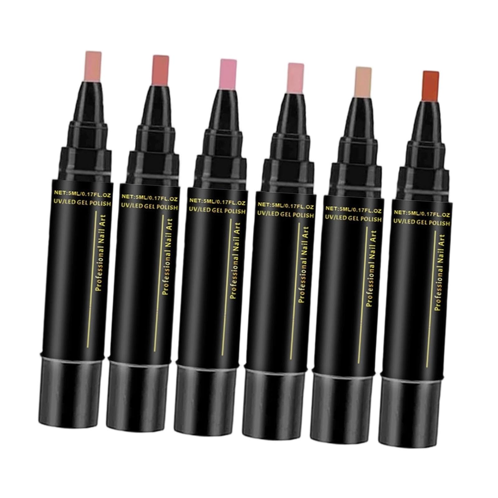 6 Pieces Nail Polish Pen Home Portable Quick Drying Multicolor Nail Art Pens Style B|Health & Beauty|Nail Care, Manicure & Pedicure|Nail Art Accessories-image-16