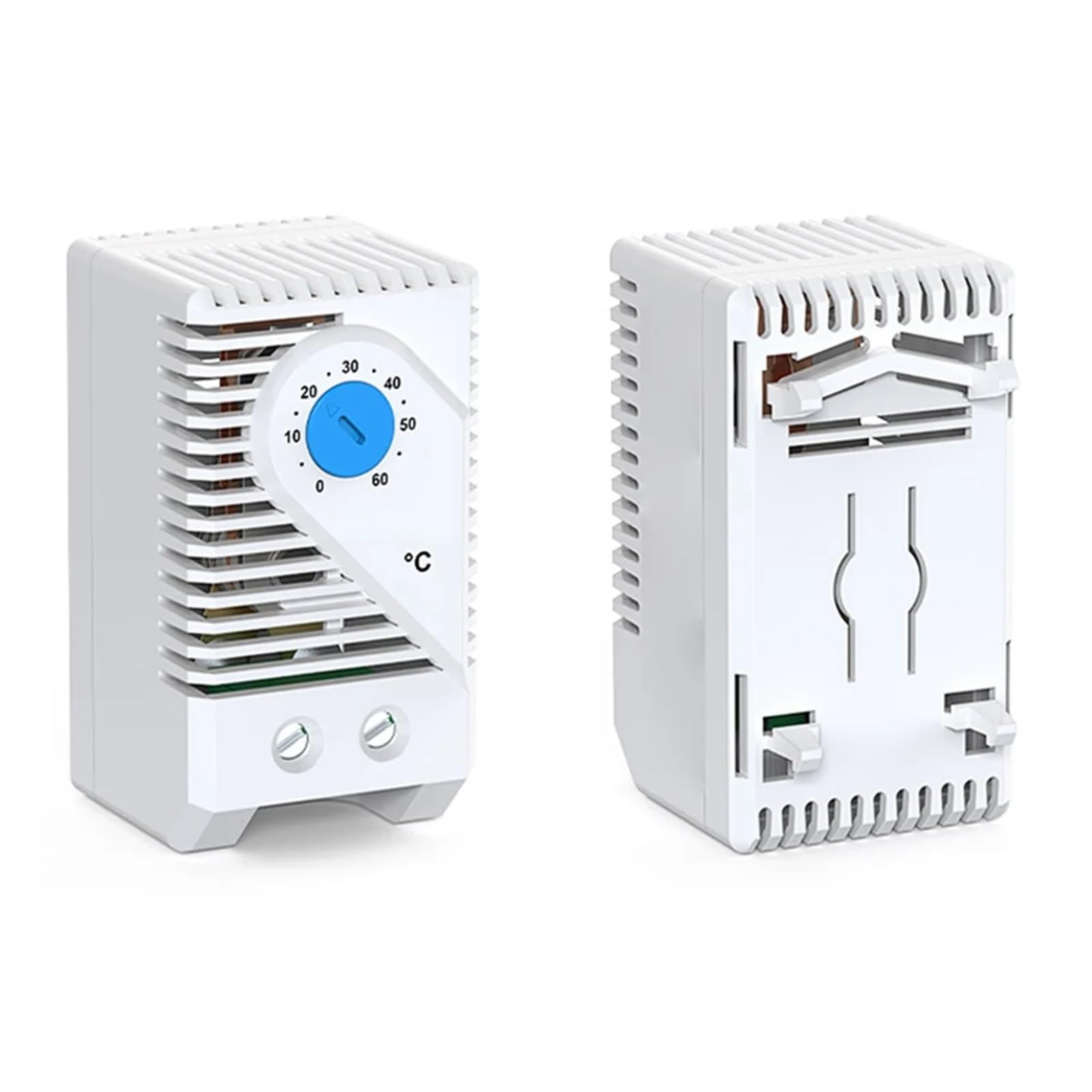 Regolatore di temperatura Interruttore meccanico NO NC 0-60℃ Termostato for armadio e controllo 'umidità AC 250V 10A KTO011