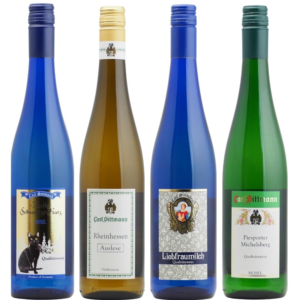 Amazon.co.jp: ドイツ白ワインセット 甘口 750ml×4本 : 食品・飲料・お酒