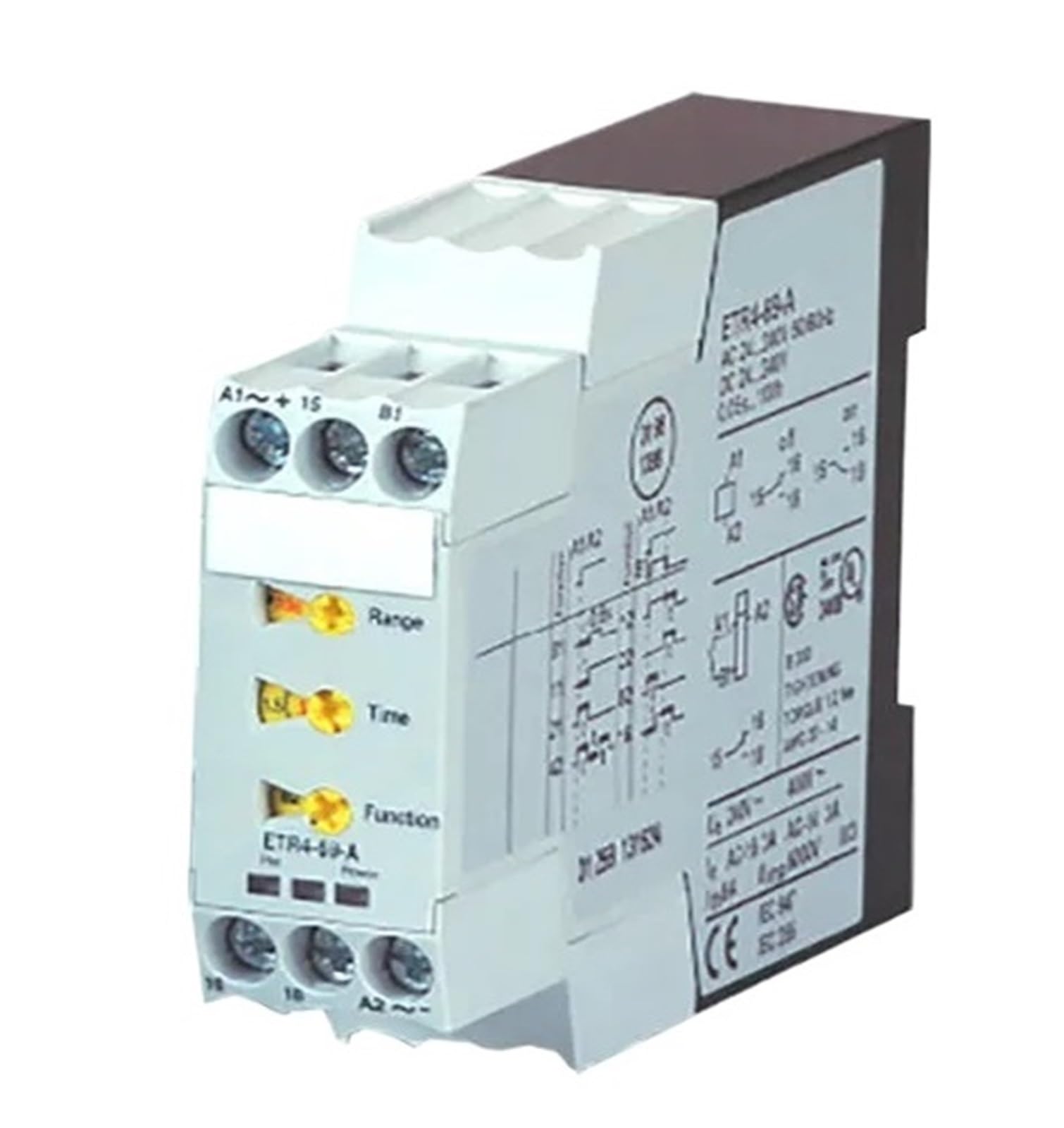CJKXPZMH Relay ETR4-70B-AC Time Relay 220VDC