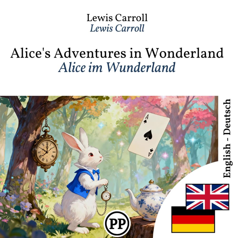 Alice im Wunderland: Zweisprachige Ausgabe Englisch–Deutsch linie für linie