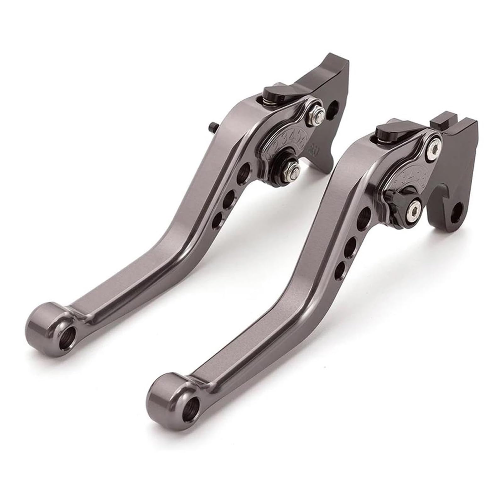 RVEVFBKBAL Adjustable Clutch Brake Levers for Hornet CB599 CB600 CB919 CBR 600 F2 F3 F4 F4i CBR900RR VTX1300 NC700 S/X(Short-Titanium)
