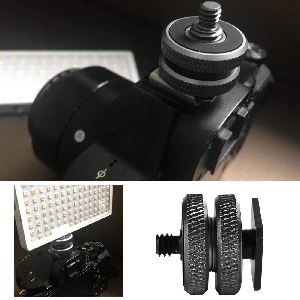 SING F LTD 8Pcs Screw Adapter Kit Flash Hot Shoe Mount Adapter 5/8 To 3