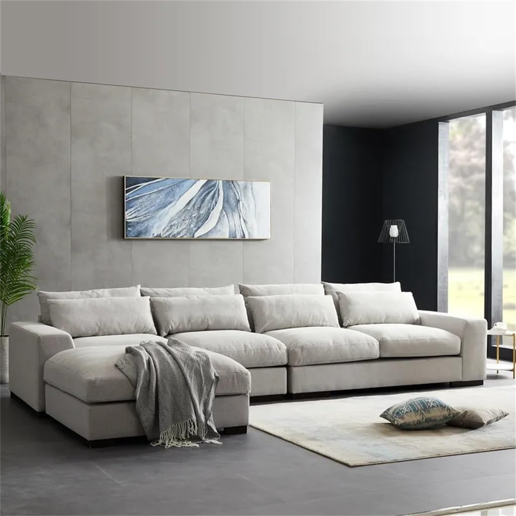 Sofa and Comfortable Sectional Sofa Light Grey