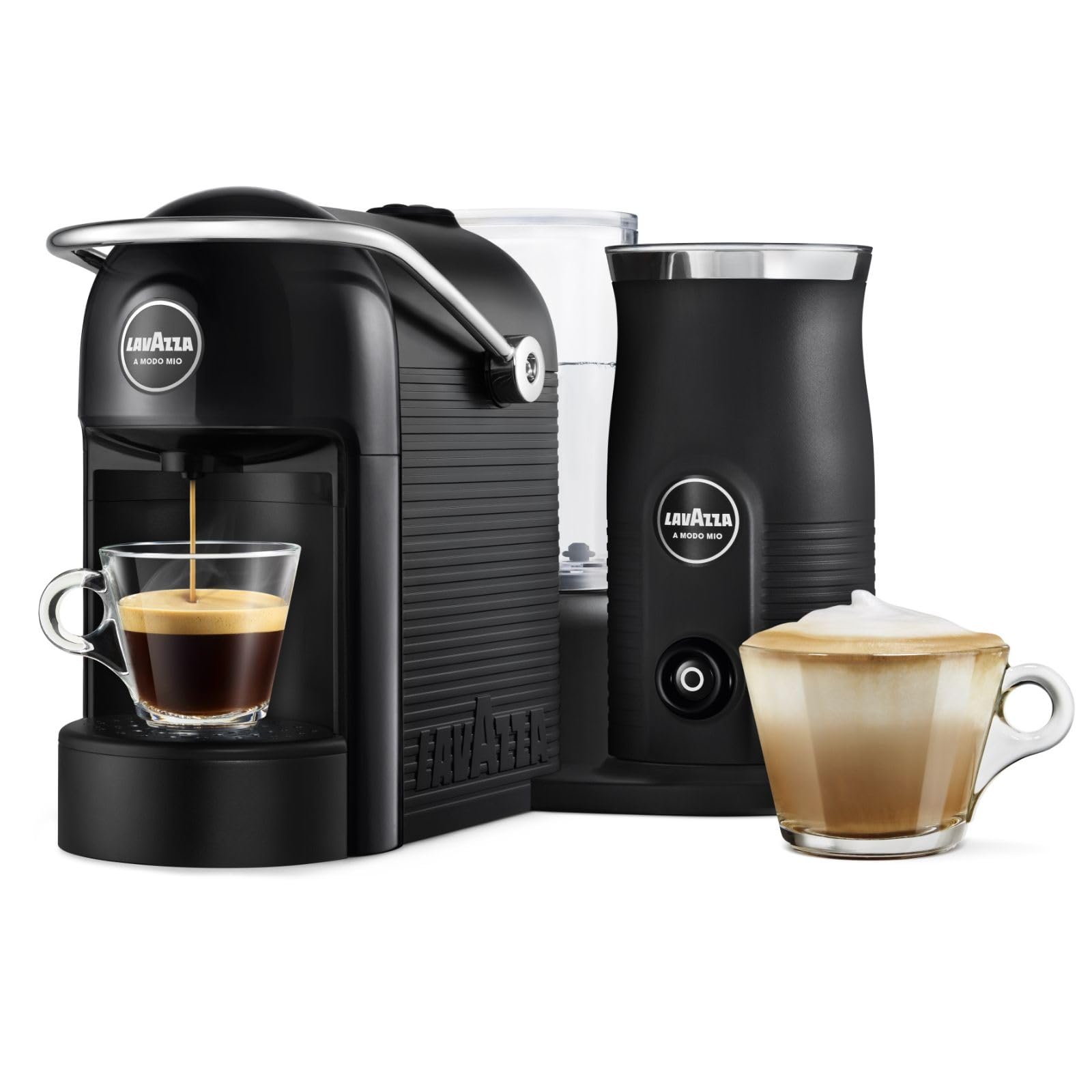 Lavazza, A Modo Mio Jolie & Milk Coffee Machine, Coffee Capsule Machine with Integrated Milk...
